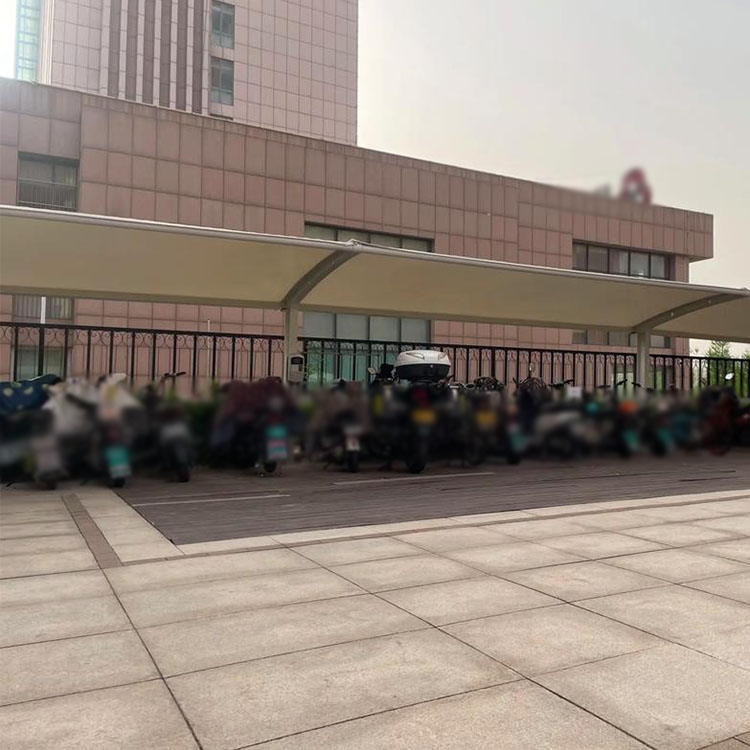 临潭县膜结构电动车棚