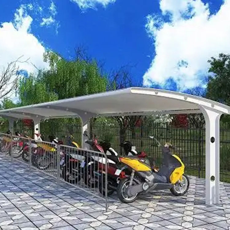 临潭县膜结构电动车棚